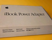 Vintage Apple iBook Power Adapter Box PowerBook G3 Manuals Paperwork ONLY picture