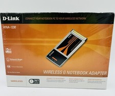 D-LINK WNA-1330 RANGEBOOSTER G NOTEBOOK ADAPTER WIRELESS NEW IN BOX SEALED picture