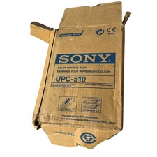 Sony UPC-510C Color Printer Paper 2 Sealed Packs OEM Media Japan NOS + More picture
