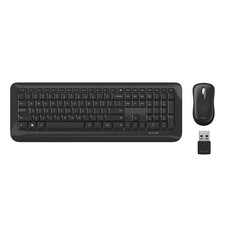 Incase Desktop 850 Keyboard & Mouse Set Wireless AES 128-Bit Black picture