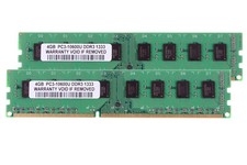 8GB 2X 4GB PC3-10600U DDR3-1333MHz Memory For Dell Optiplex 380 390 580 790 990 picture
