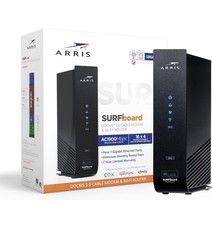 ARRIS Surfboard Cable Modem & Wi-fi Router Gaming AC1900 SBG6950AC2 Open Box New picture