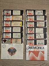 Vtg Apple Computer Lot Of 12 Data Discs Of Personal Letters 1985-1994 Floppy picture