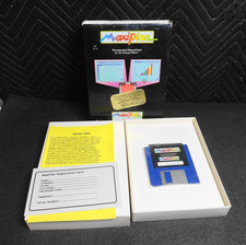 Amiga Maxiplan Program Vintage Software Maxisoft Spreadsheet Analysis picture