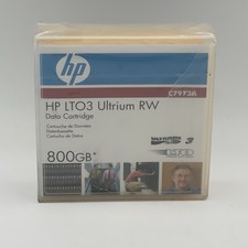 HP C7973A LTO3 Ultrium3 RW Data Cartridge 400Gb/800GB New Sealed  picture