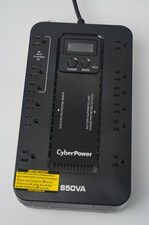 CyberPower EC850LCD Ecologic 850VA UPS Battery Backup 12 Outlet picture