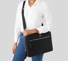 NWT Kate Spade Kate Spade Chelsea Nylon Laptop Sleeve Black picture