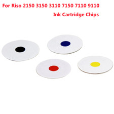 4PC/SET Chip for Riso Comcolor 2150 3150 3110 7150 7110 9150 9110 Inkjet Printer picture