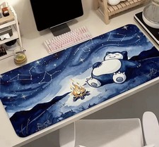Pokemon Snorlax Grande Mouse Pad Desk Mat Accessories picture