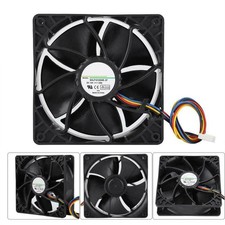 SHLF1212GHE-07 6500 RPM Fan For AntMiner D3 L3+ S9 T9 S15 T15 S17 T17 4pin picture