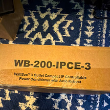 WattBox WB-200-IPCE-3 3-Outlet Compact IP Power Conditioner w/ Auto Reboot picture