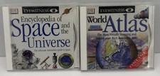 Eyewitness PC CD World Atlas & Encyclopedia Of Space And The Universe Used  picture