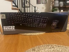Atrix FPS RGB Backlit Mechanical Sniper Keyboard  Only-Customizable, Programable picture