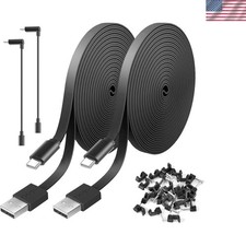 Multi-Functional 30FT USB Power Extension Cables - Ideal for Security Cameras picture
