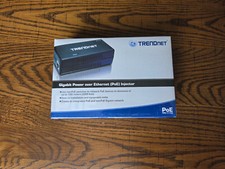 New Sealed TrendNET TEW-111GI Gigabit Power over Ethernet (PoE) Injector picture