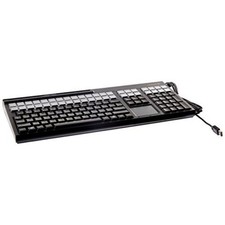 Cherry LPOS Black 17 USB 3-Track Magnetic Card Reader Touchpad G86-71411EUADAA picture