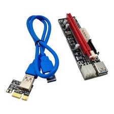 Judy-10043-Latest PCI-E GPU Riser Wered Riser Adapter Card picture