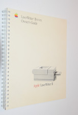 Vintage 1988 Apple LaserWriter IINT/NTX Owners Manual Guide 030-3215-A Macintosh picture