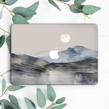 Japanese Art Mountains Landscape Hard Case For Macbook Pro 13 14 15 16 Air 13 picture
