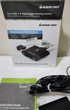 Iogear 4x4 USB 2.0 Peripheral Sharing Switch between 4 computers Model GUS404 picture
