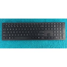HP Slim Wireless Keyboard Black Full Size *No USB Receiver Included* Ergonomic picture