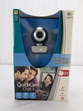 Logitech QuickCam Chat Headset Included Webcam New in Sealed Box 2006 picture