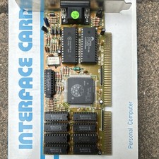 VINTAGE 1992 OAK TECHNOLOGY VGA CARD  picture