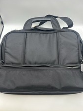 Brenthhaven Laptop Computer Files Attache Briefcase Black Bag- Multi Compartment picture