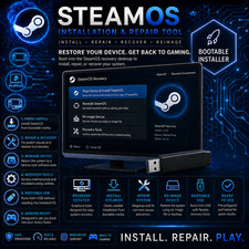 SteamOS Installation & Repair Tool | LIVE USB |  FAST EASY PRELOADED picture