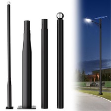Street Light Pole 10ft, Adjustable Outdoor Light Pole for Garden, Yard, Drive... picture