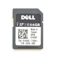 Dell 1X6VF 64GB iDRAC vFLASH C10 SDXC SD Card Module 14 Gen R640 R740 01X6VF picture