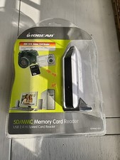 IOGEAR USB 2.0 Hi-Speed Card Reader Model-GFR901SD SD/MMC New picture