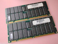 512MB Kit 2x256MB 168-Pin 3.3V ECC EDO Buffered Server Workstation RAM #TN52 picture