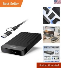 Ultra-Fast 1TB External HDD with Shock-Absorbing Sleeve for Secure Storage picture