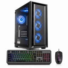 ARBG Gaming PC Desktop i9-11th RTX 4060 32GB RAM 1TB SSD Win11 WiFi6 BT5.4 picture