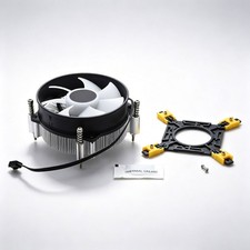 90mm RGB CPU Cooler Fan for Intel LGA 1150/1151/1155/1156/1200/1366, Silent picture