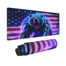 American Flag Mouse Pad,Office Desk Mat 31.5