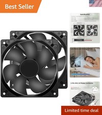 Versatile 120mm 12V Cooling Fans - 73 CFM, Ideal for PC, Server & Electronics picture
