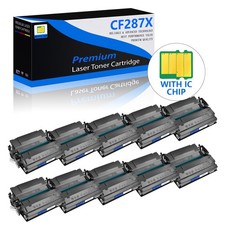 10 Pack - CF287X 87X Toner for HP LaserJet Pro MFP M527c / M506dn M506x M506 picture