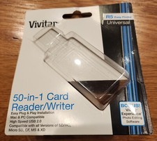 Vivitar 50-in-1 Card Reader - Black picture