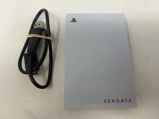 Seagate Model SRD0LF0 White 2TB External Hard Game Drive Gaming Working  W/ Cord picture