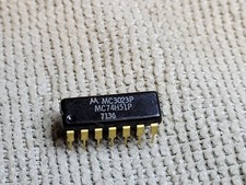 MC3023P GOLD  MOTOROLA RARE (DC 7136) VINTAGE NEW OEM ORIGINAL SALE USA  $29 picture