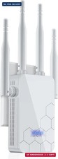 2026 WiFi Extender Internet Booster, 10000 Sq.ft Long Range Repeater Wireless Ro picture
