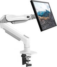 Single Monitor Mount, 13 to 32 Inch Gas Spring Monitor Arm, Adjustable picture