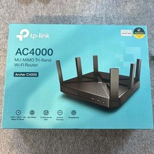 TP-Link Archer C4000 AC4000 MU-MIMO Tri-Band Wi-Fi Router Gaming Smart Home picture
