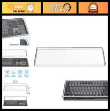 Clear Acrylic Dust Cover for 104-Key Mechanical Keyboard - Full Size Protection picture