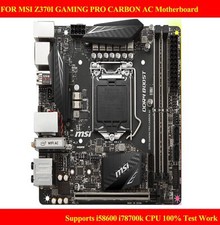 FOR MSI Z370I GAMING PRO CARBON AC Motherboard Supports i58600 i78700k CPU DDR4 picture