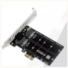 PH58 M.2 SATA to PCIE Dual Disk Array RAID Extension JMB582 picture