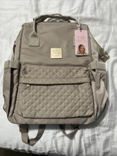 Paris Hilton Quilted Back Pack/Laptop Travel Bag Double Handled picture