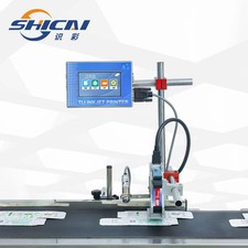 Automatic Inline Inkjet Printer 12.7mm Print Height Solvent No Conveyor picture